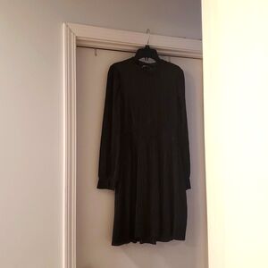 Zara Brown Long Sleeve Dress